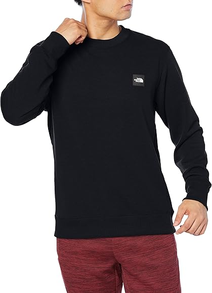 Amazon.co.jp: [ザノースフェイス] Heather Logo Crew : ファッション